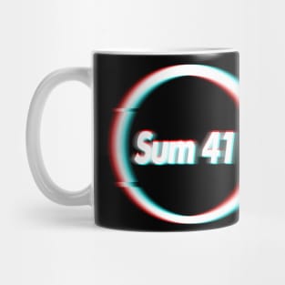 Glitch art - Sum 41 Mug